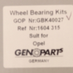Set rulment roata Opel Astra H 